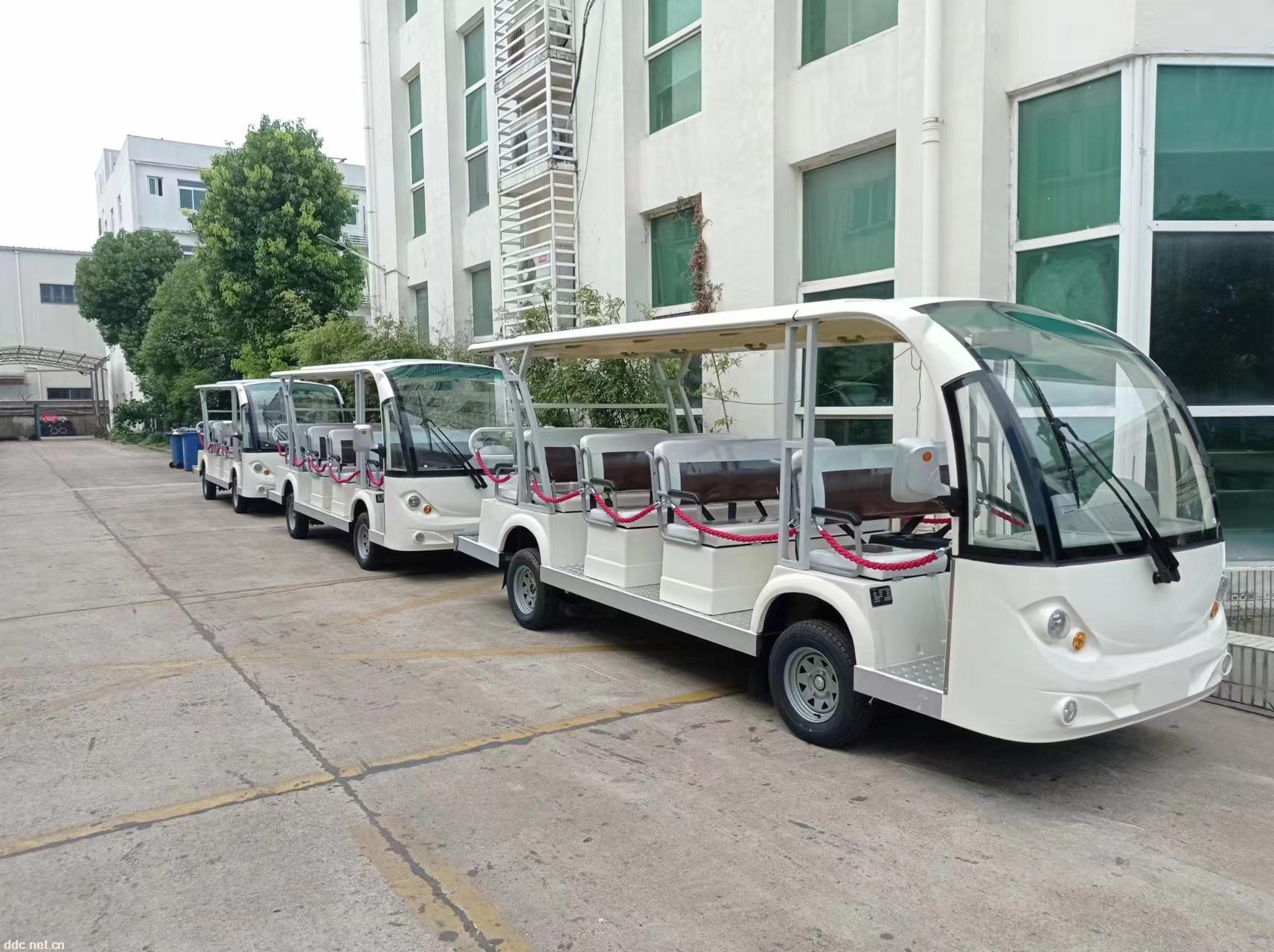 电动敞开式观光车电动四轮游览车